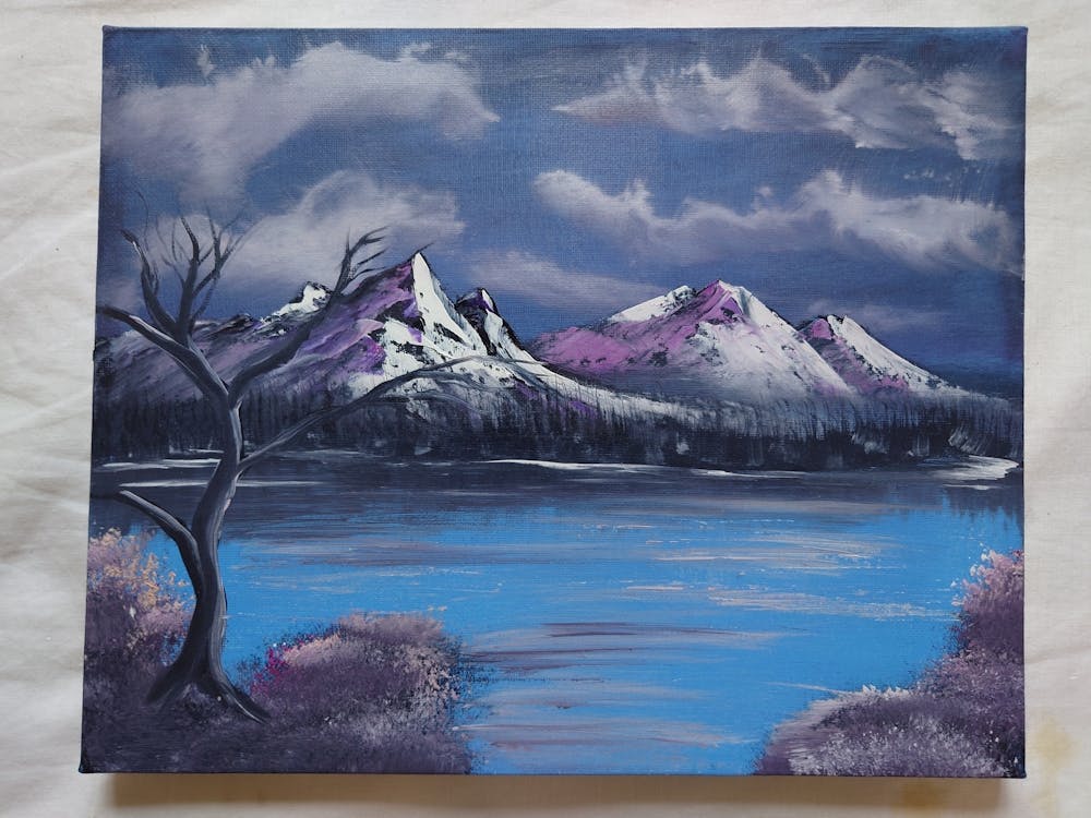 Blauer Bergsee