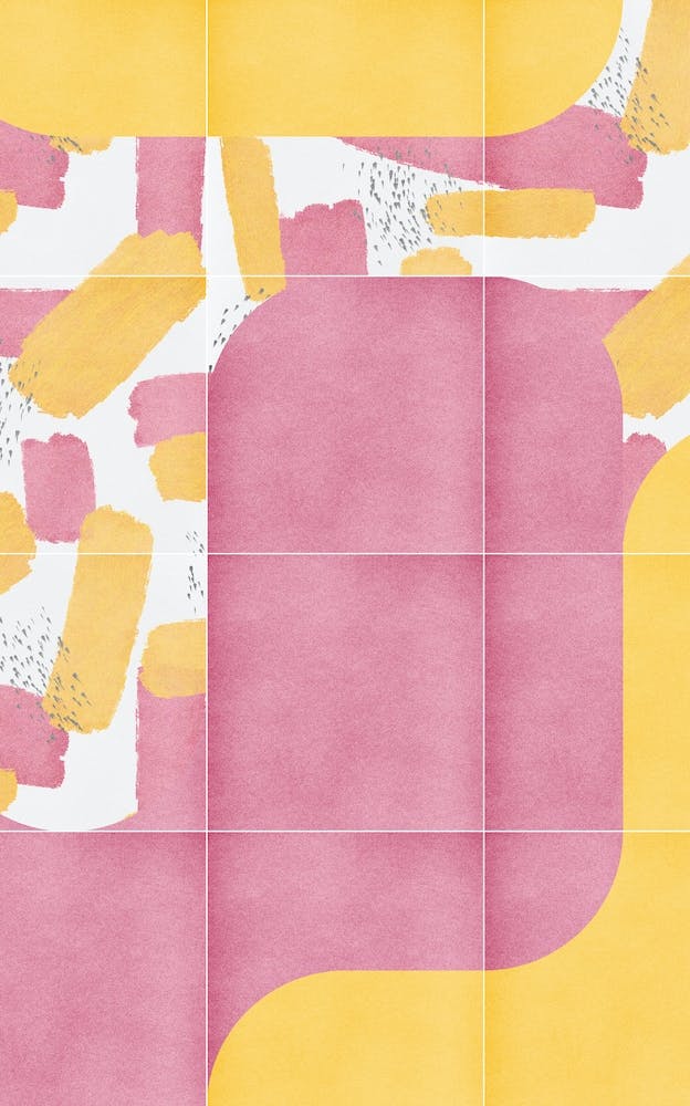 Bold Painted Tiles 02