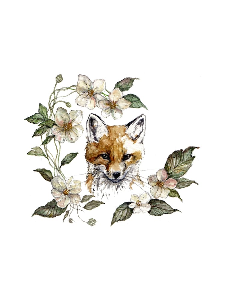 Floral Fox