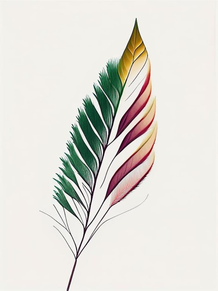 Cypress Leaf Abstract 2