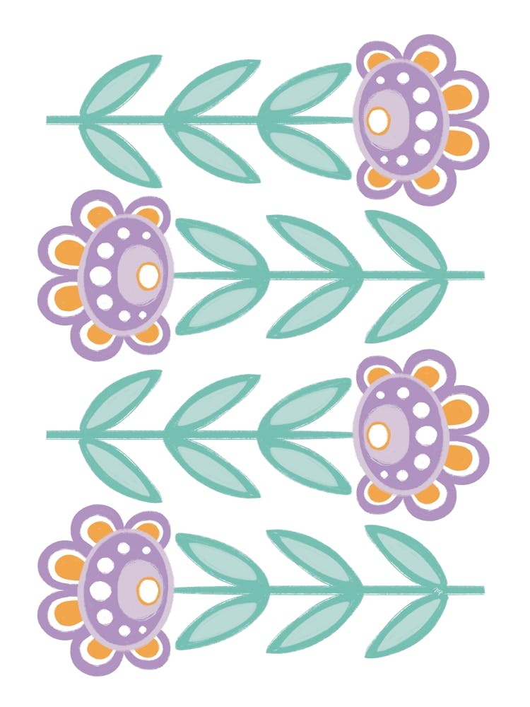 Retro Flowers