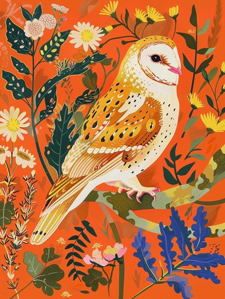 Oiseaux de Printemps Chouette 3