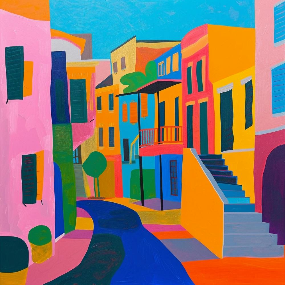 Abstract Travel Collection New Orleans Louisiana 4