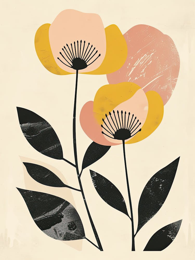 Male Flower Market Boho Minimalist Style 1