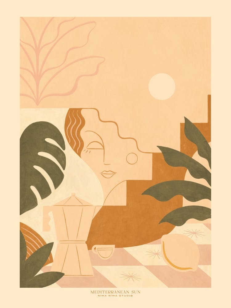 Mediterranean Sun Still Life  