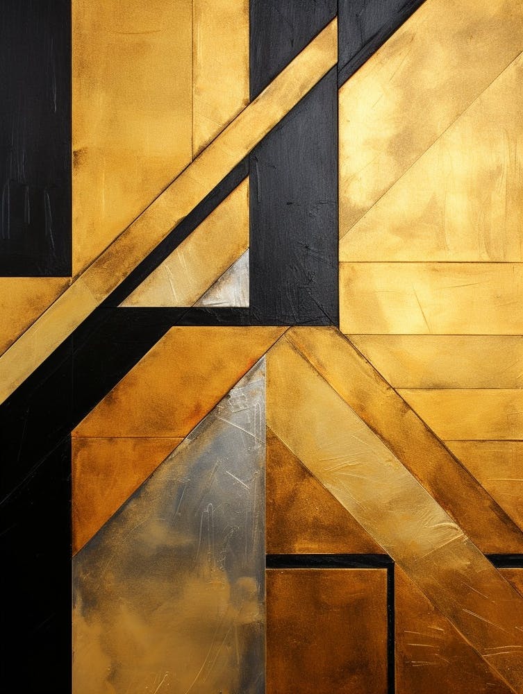 Dynamic Geometric Abstract Illustration 14