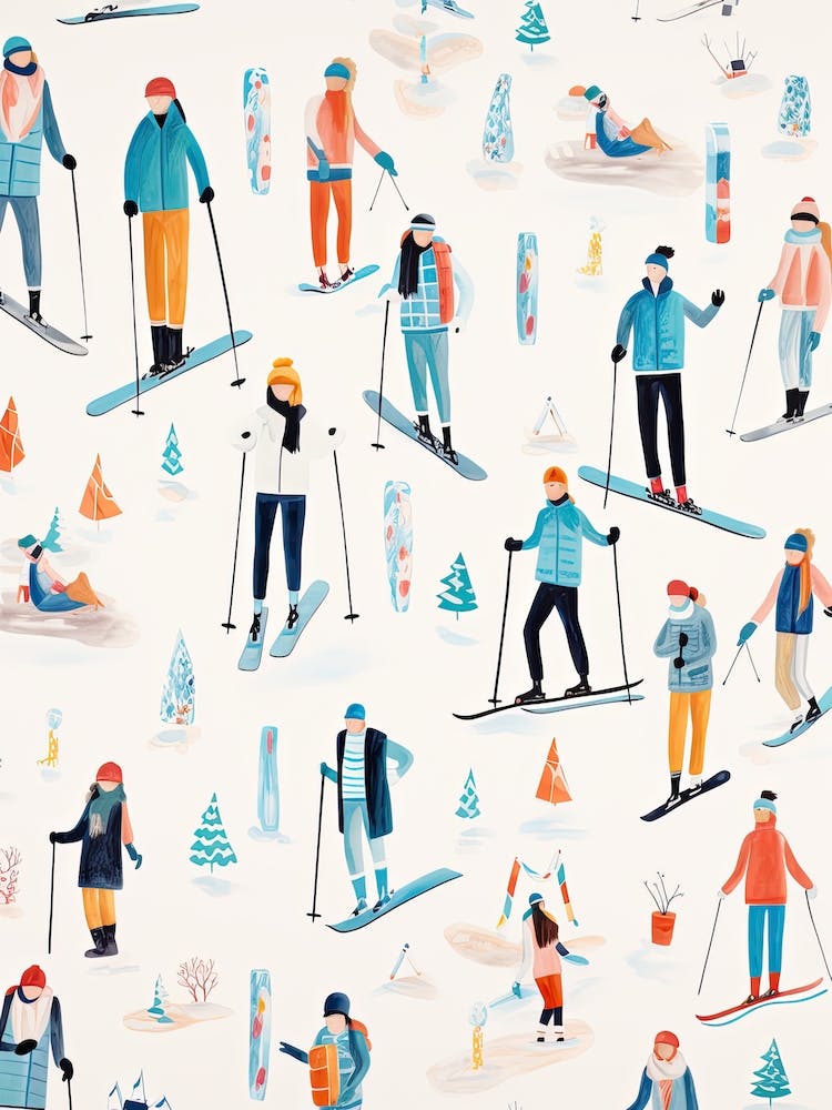 Zell Am See   Kaprun   Austria, Ski Resort Illustration 2