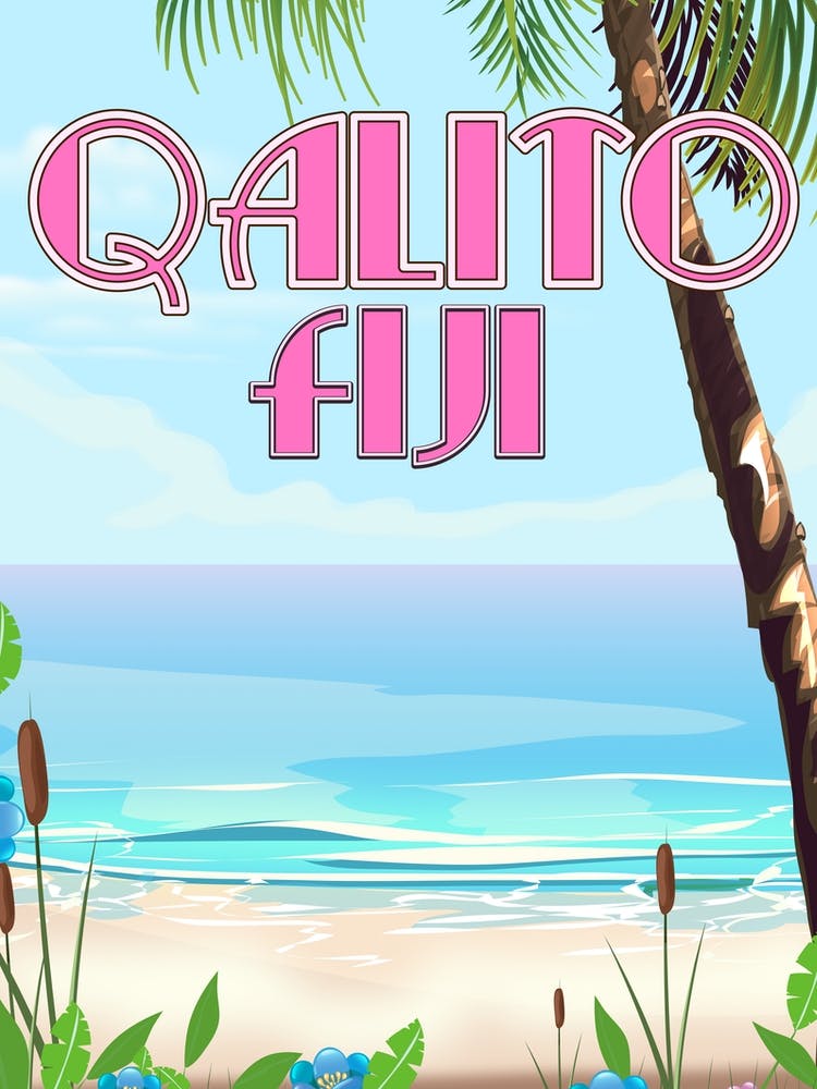 Quattro Fiji Beach Travel poster