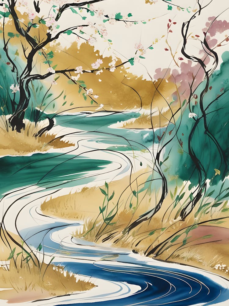 River In Spring 1