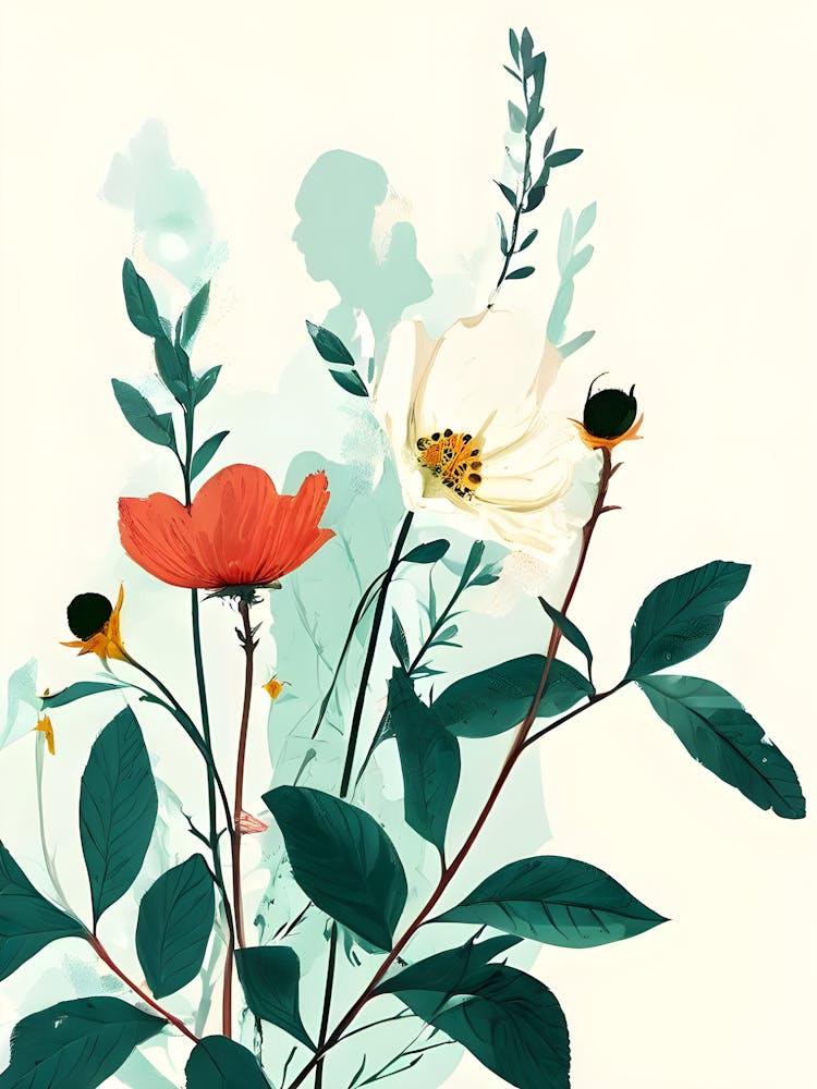 Watercolor Flowers 42