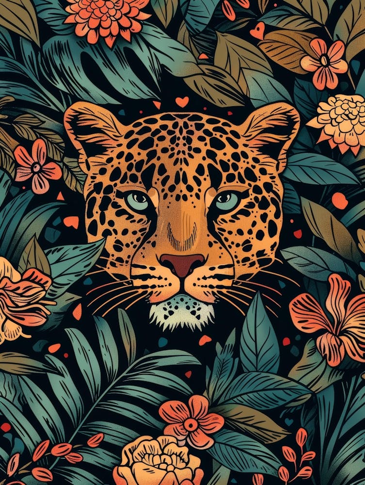 Leopard In The Jungle 46
