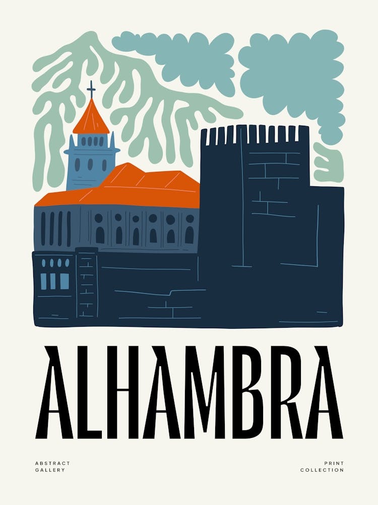 Travel Alhambra Abstract Gallery