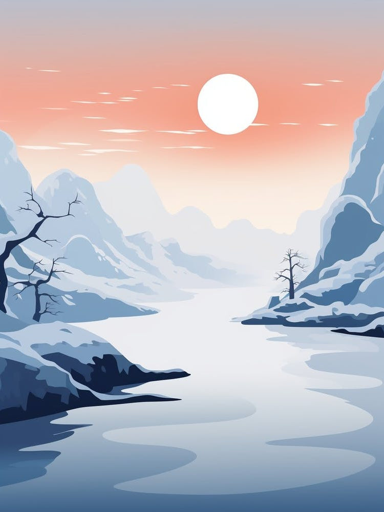 Polar Abstract Minimalist 9