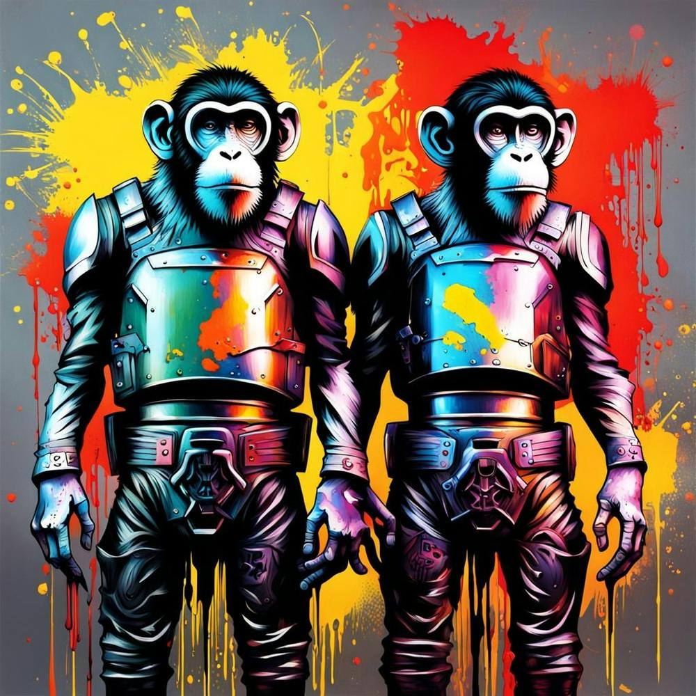 Monkeys In Space