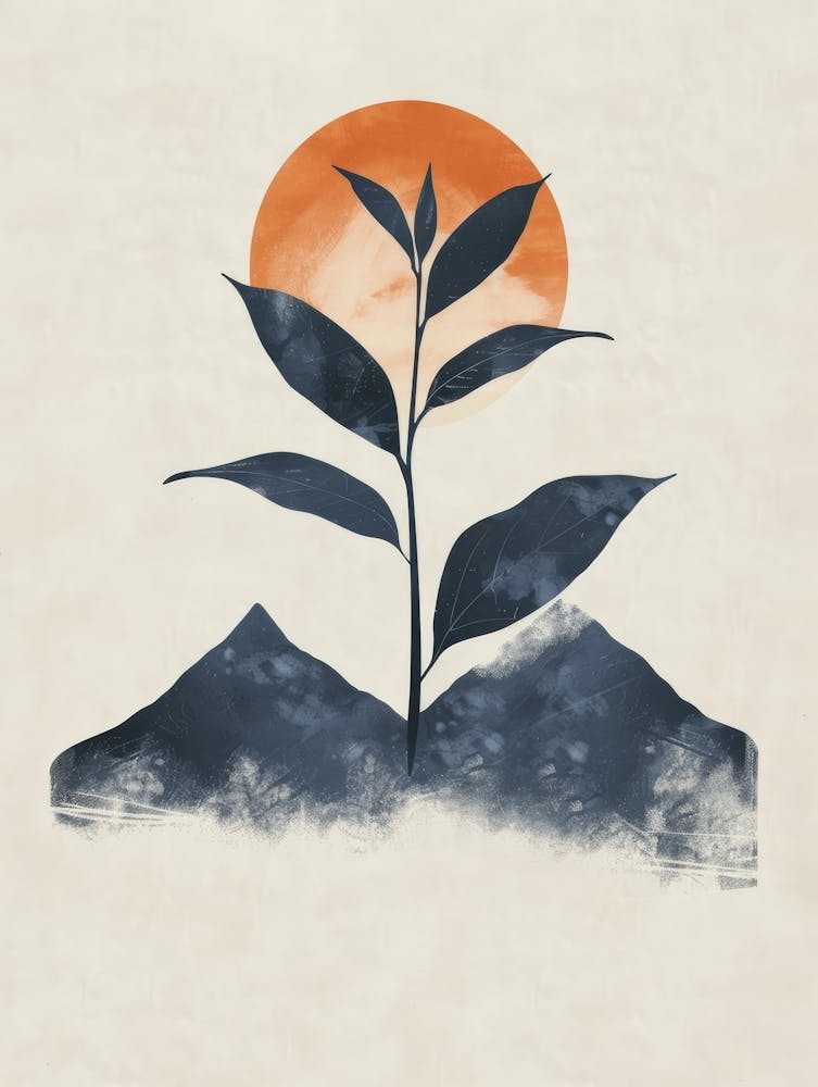 Plant In The Sun