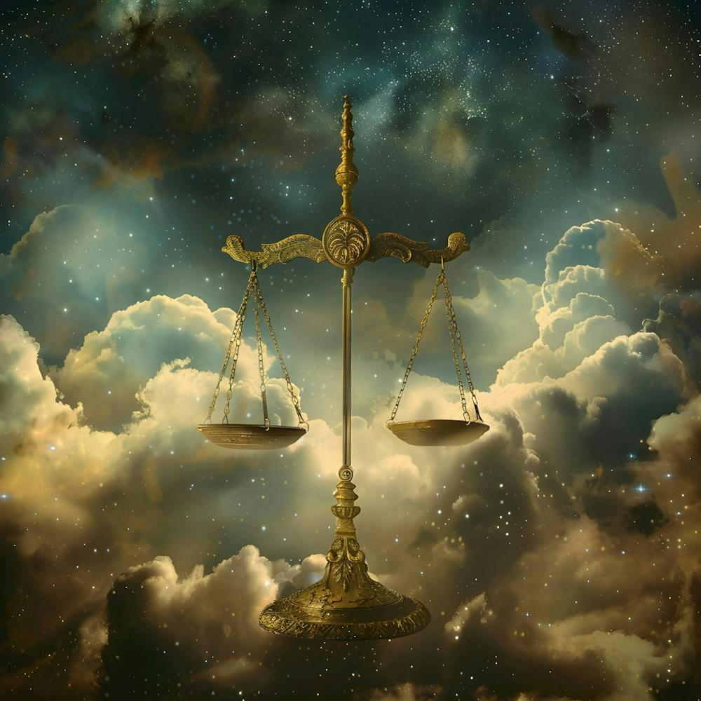 Celestial Balance: A Mystical Libra Symphony