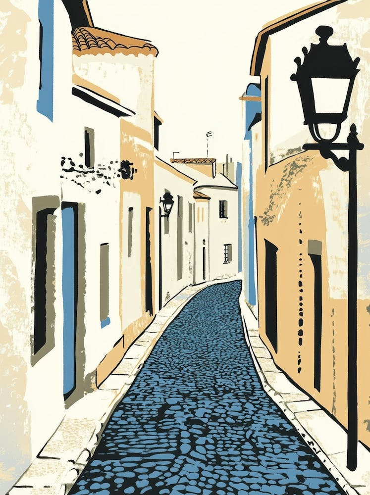Cobblestone Street