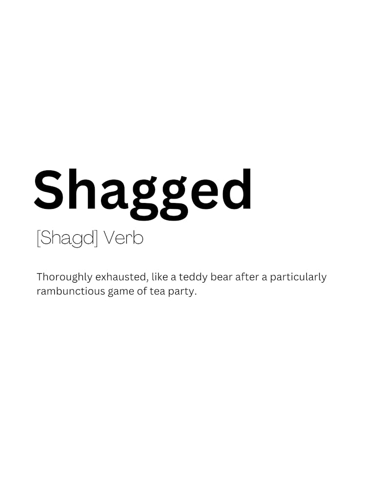 Shagged Definition Meaning