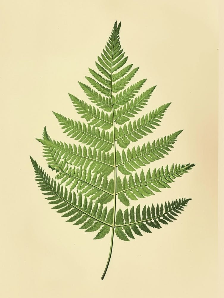 Vintage Illustration Royal Fern 4