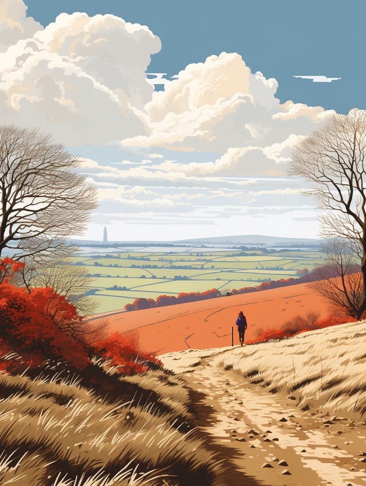 The Cotswold Way England 6 Hiking Trail Landscape