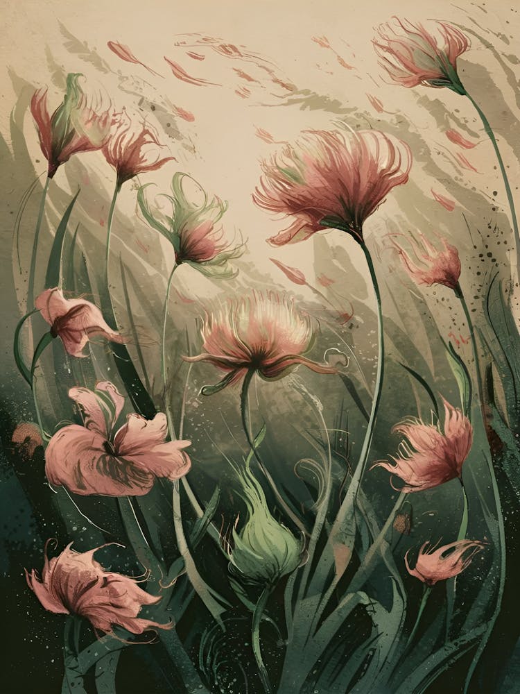 Pink Flowers 3