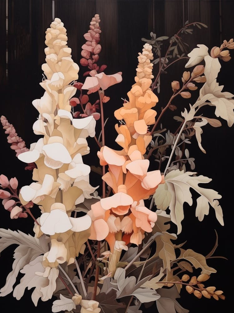 Flower Illustration Snapdragon 2