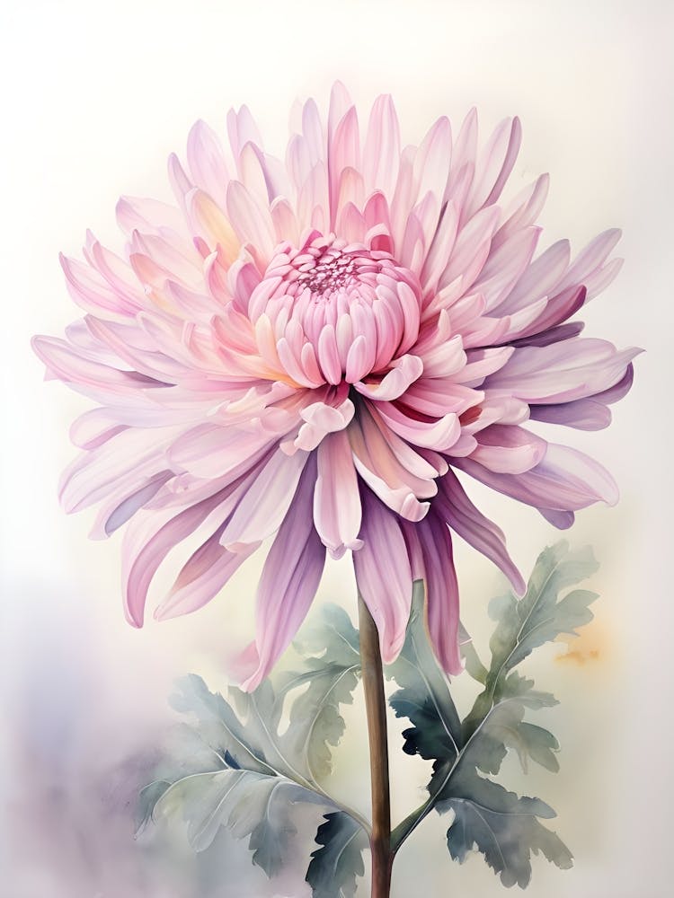 Pink Chrysanthemum Flower