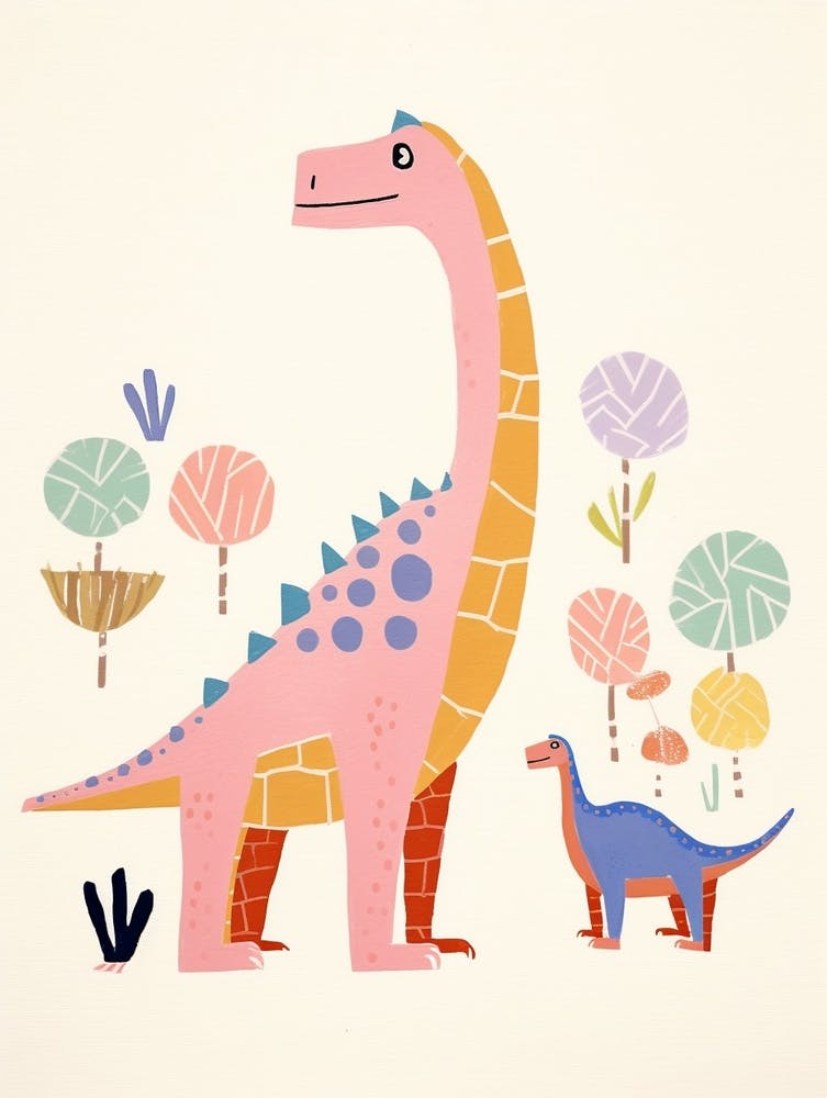Nursery Dinosaur Family 6