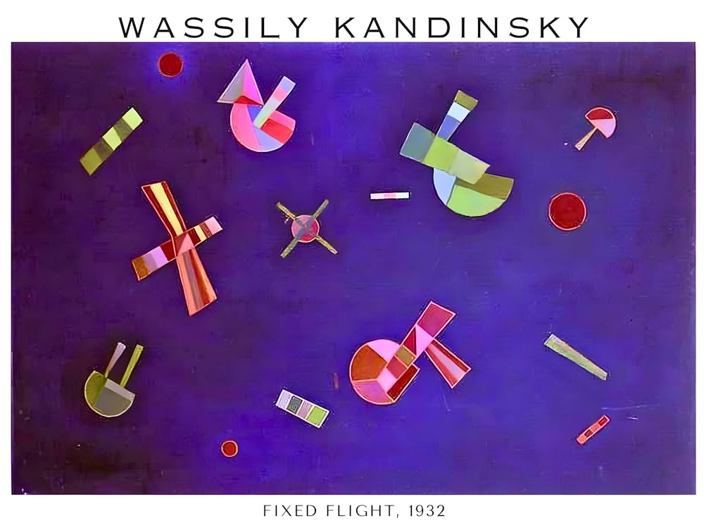 Wassily Kandinsky Found Flight