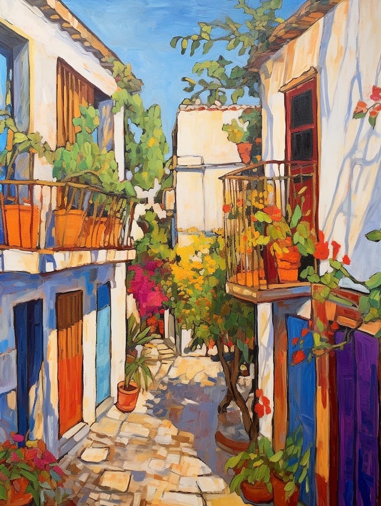 Nicosia Cyprus 1 Fauvist Painting