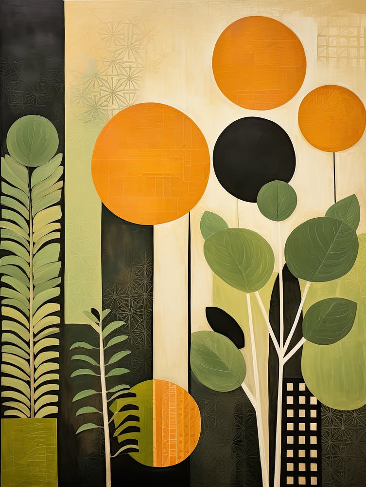 Floral Print 59, Mid Century Modern Wall Art, Pop Culture Print Modern Art, Exhibition Poster Minimalist Modern, Retro Print, Bauhaus