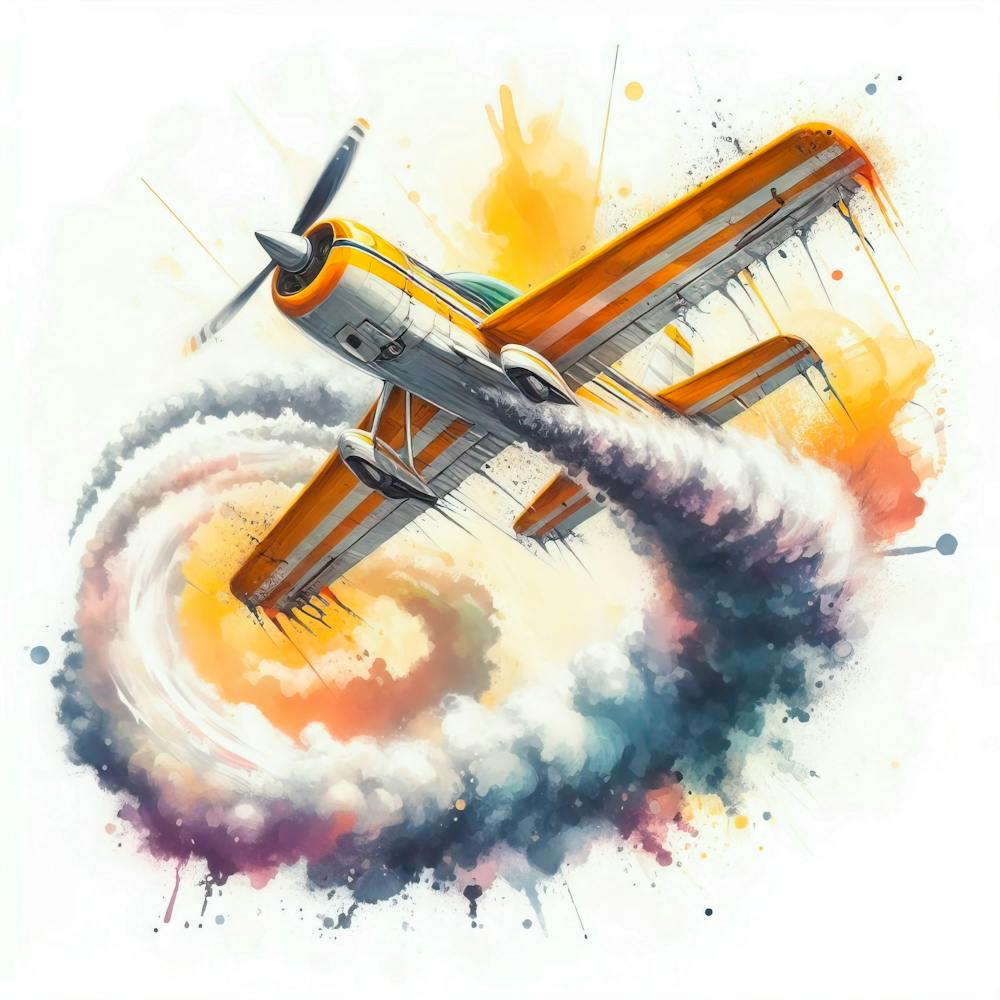 Flugzeug im Flug