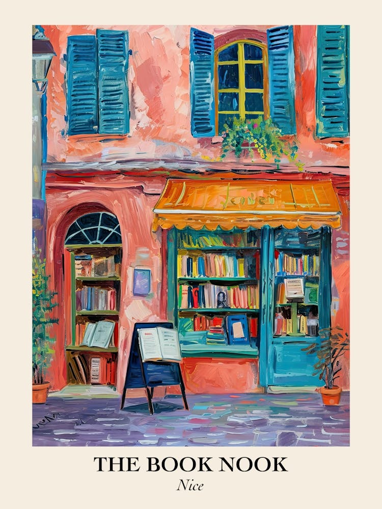 Nice Book Nook Bookshop 1 Poster