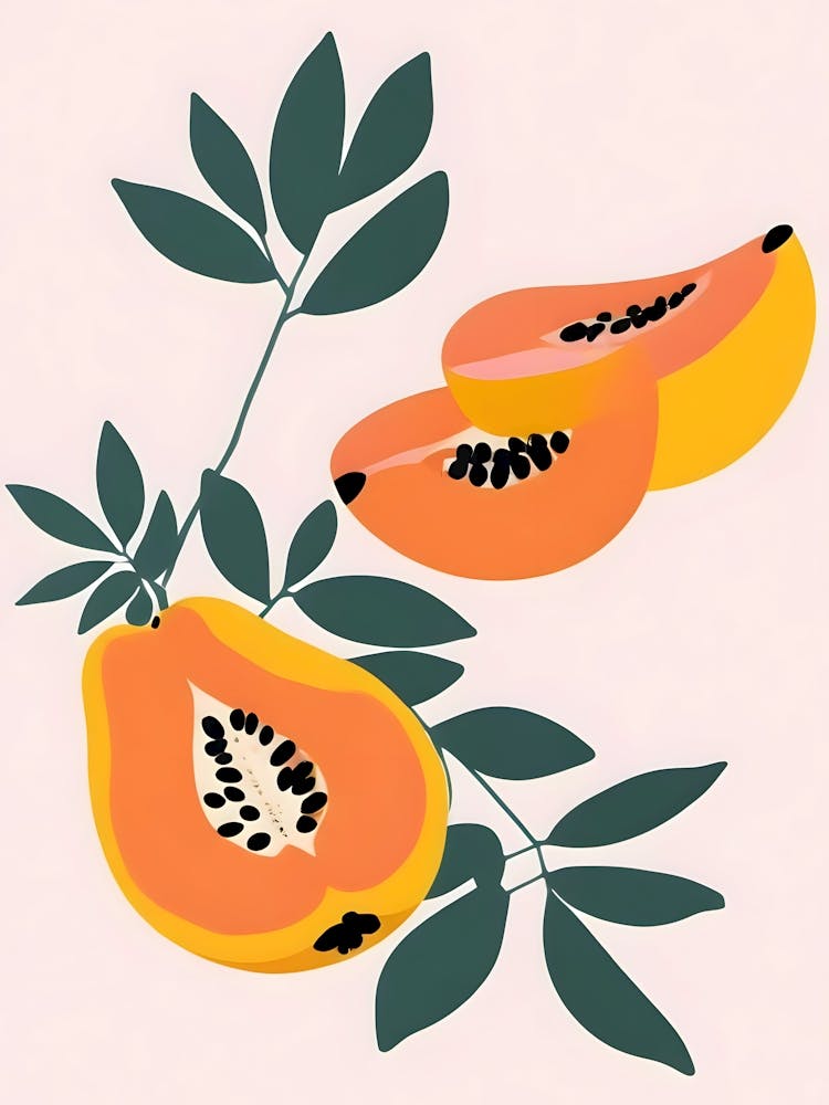 Papa Yay! Tropical Fruit Papaya