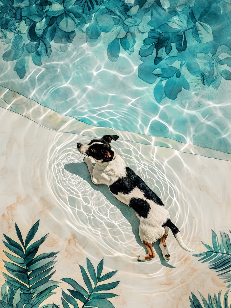 Dog In The Pool animal Dog's life 1