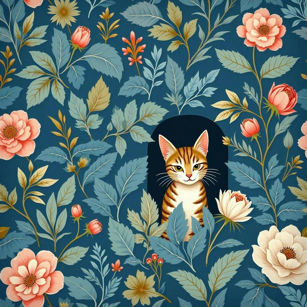 william morris cat collection 14