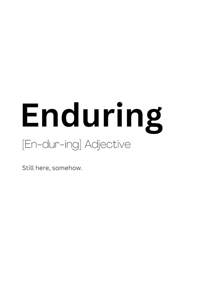 Enduring Definition Meaning
