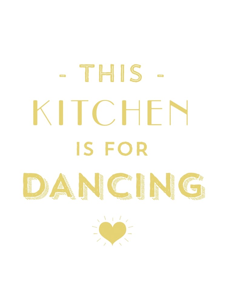 Ochre Yellow This Kitchen Is For Dancing