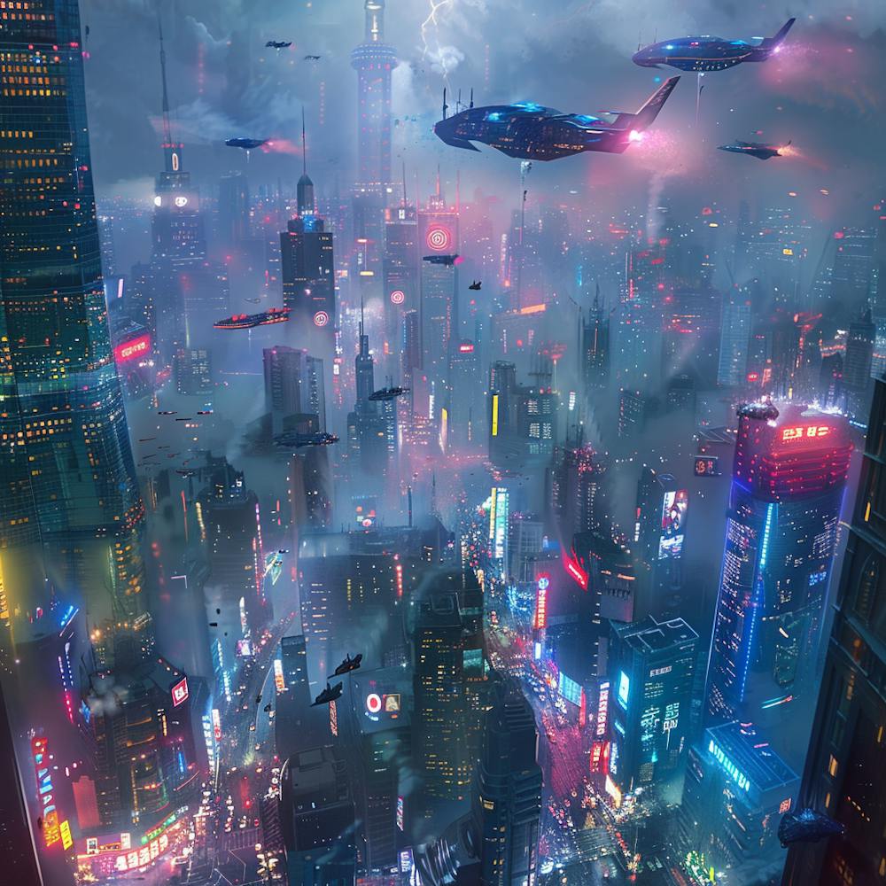 Futuristic Cityscape