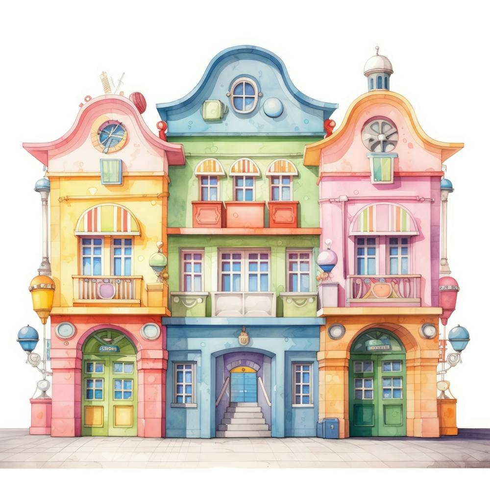 Colorful House