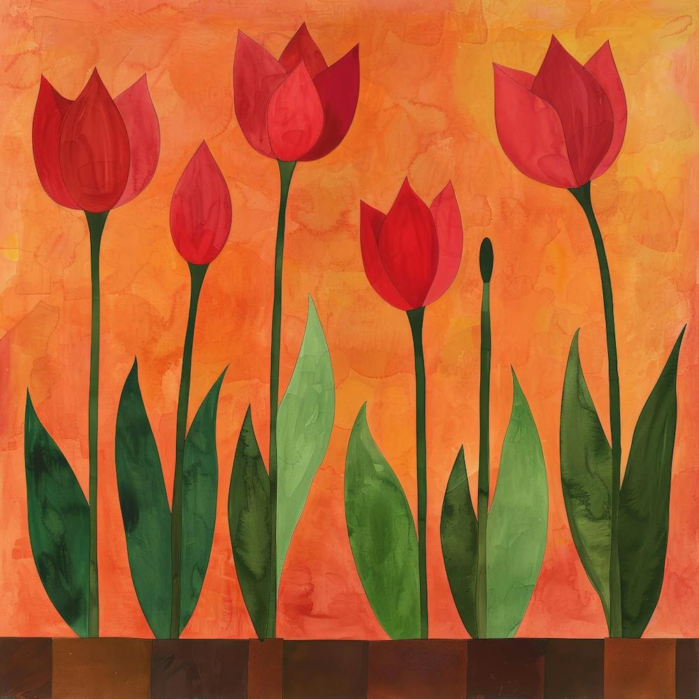 Red Tulips 21
