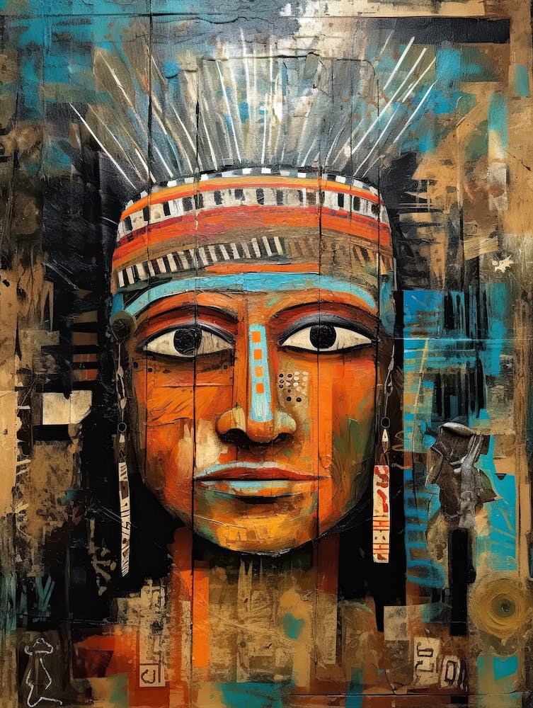 Indian, Native american Portrait