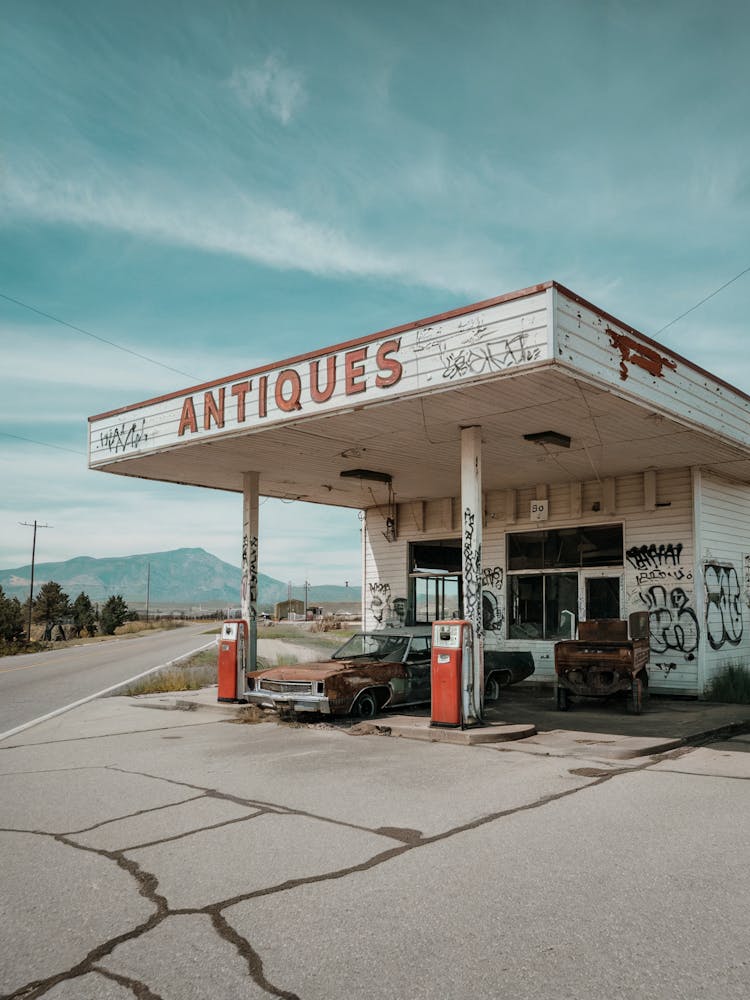 Antique Gas Station