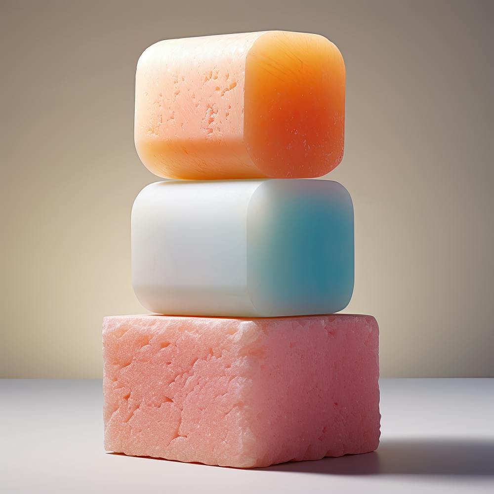 Three Soap Bars, Stone Art