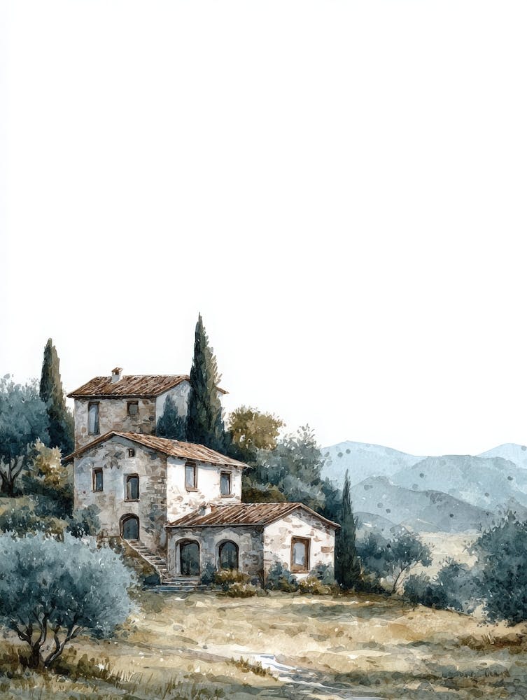 Aihrgdesign Isolated Watercolor Painting Of Countryside Lands 58d8e733 712f 4550 Bf2c 6a9e172459ff 3