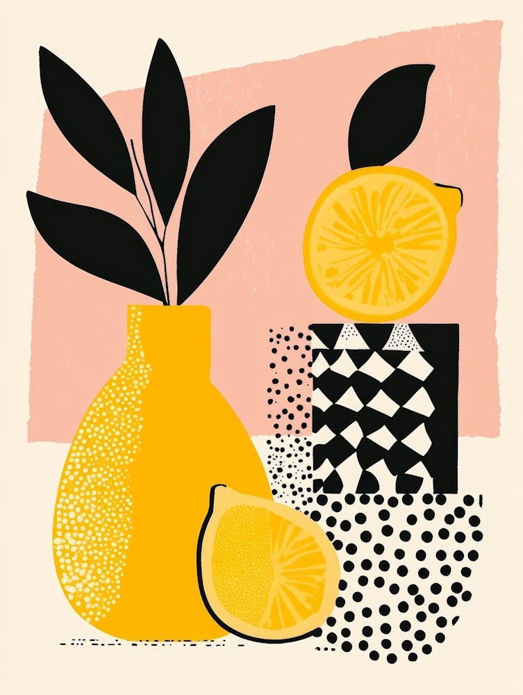 Lemons In A Vase