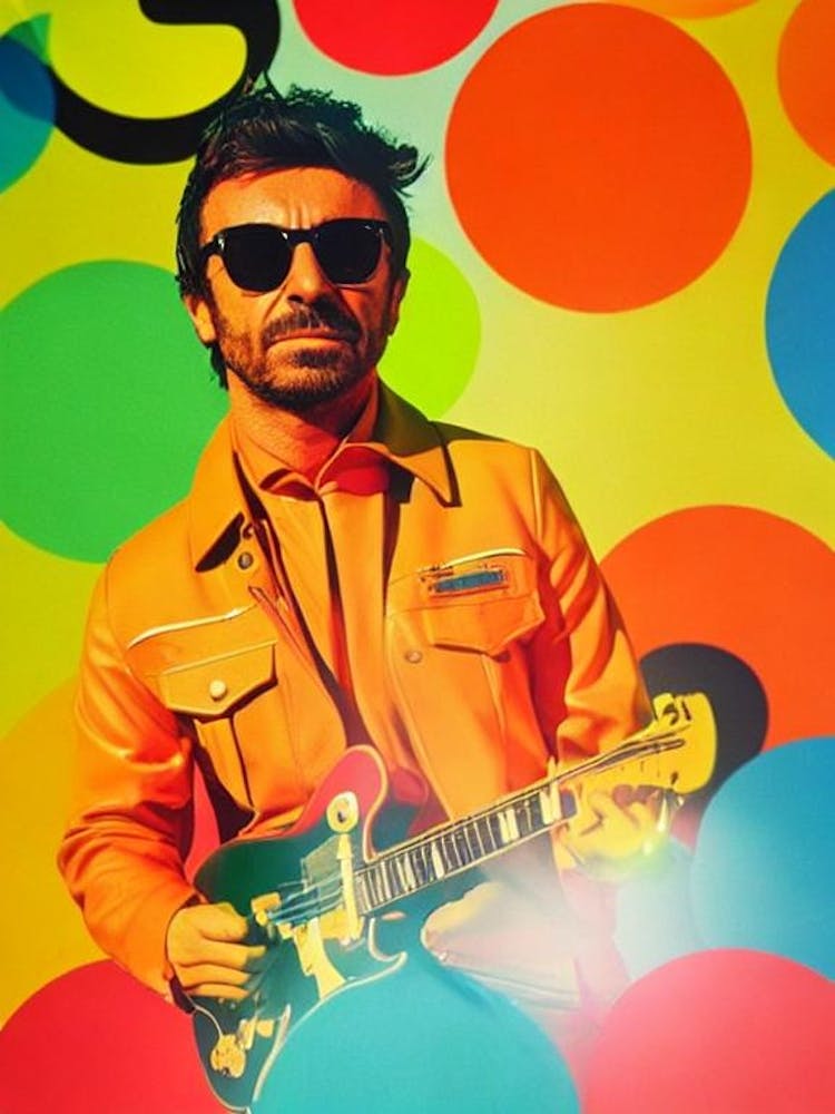Benny Benassi Colourful Pop Art