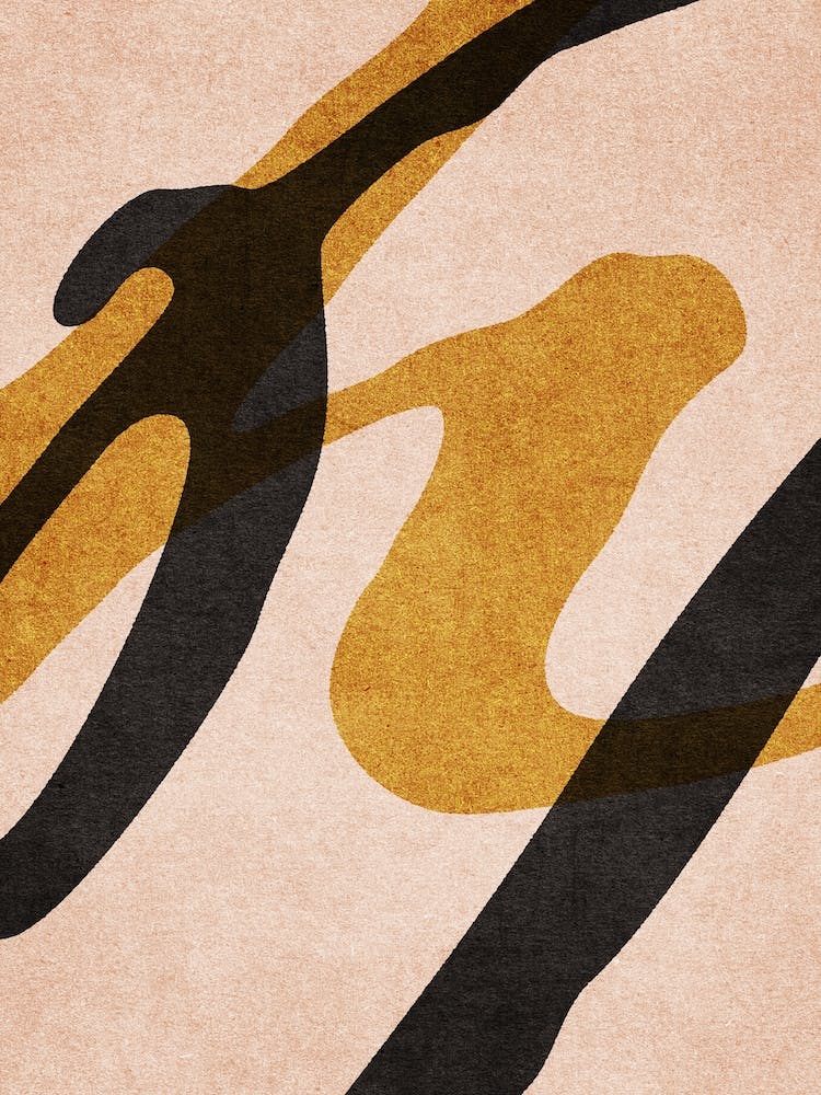 Abstract Alphabet Script P