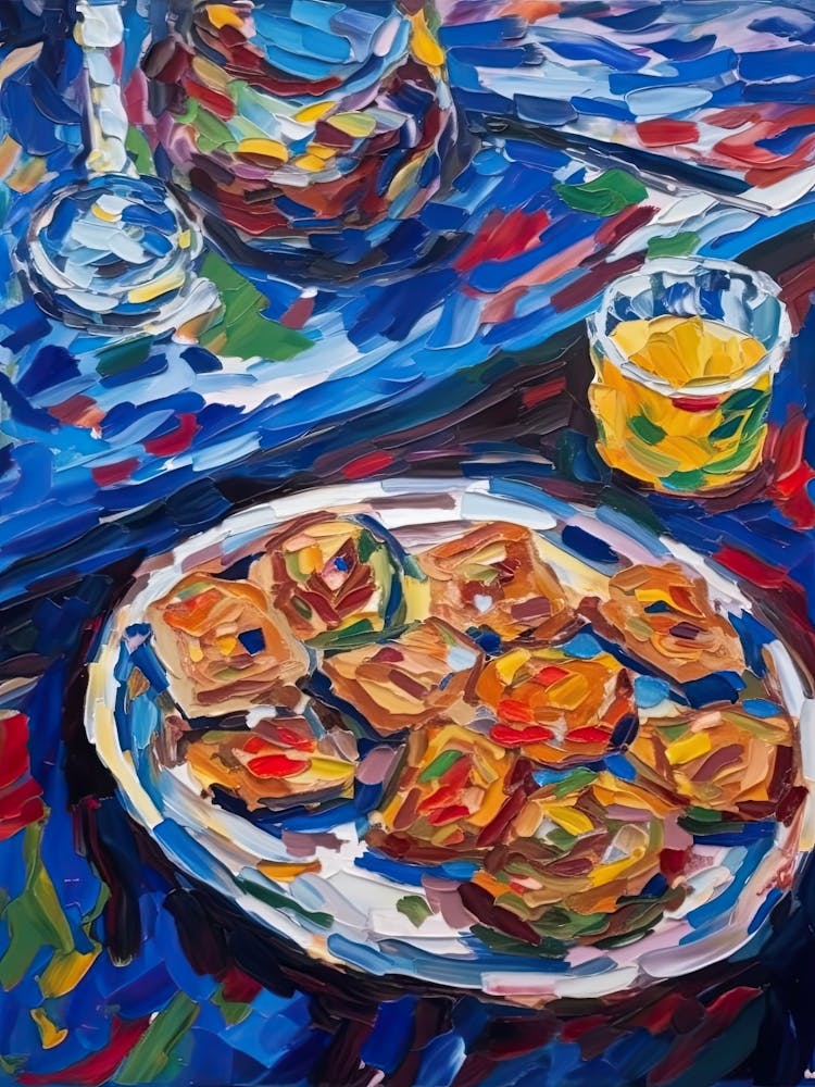 Baklava Painting 4