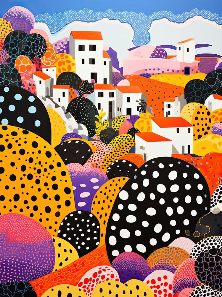 Civitavecchia, Italy, Illustration dans le style Pop Art 4